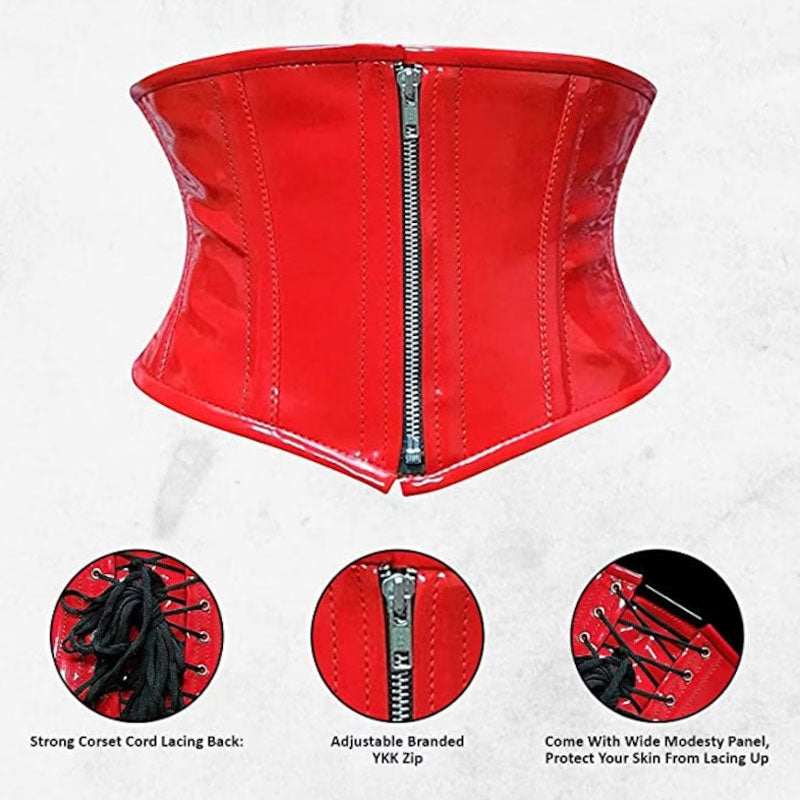 Handmade PVC Waist Training Mini cincher Corset