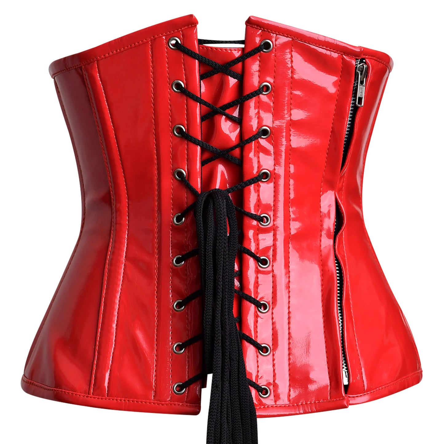 Red Corset Top - underbust Corset