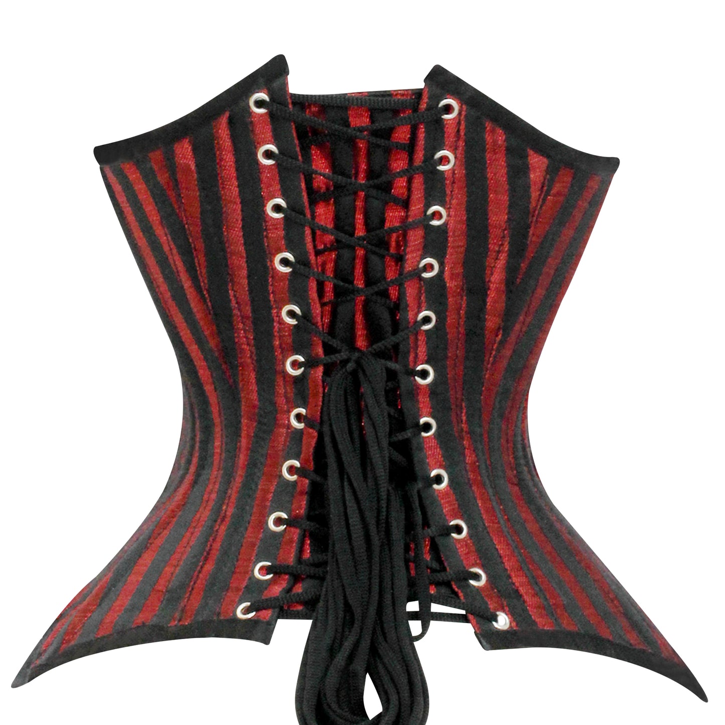 Brocade Lined Under bust Steel Boned Corset