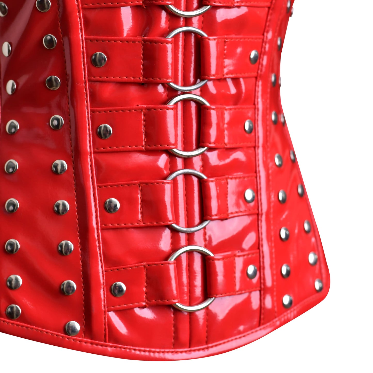 Red Corset Top - underbust Corset