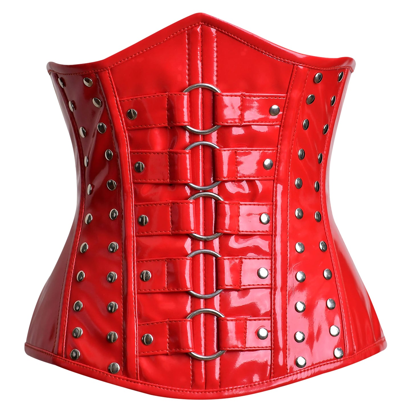 Red Corset Top - underbust Corset