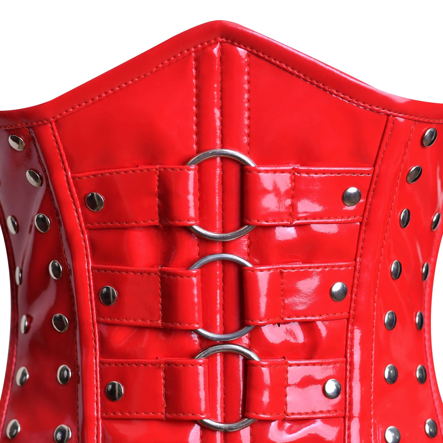 Red Corset Top - underbust Corset