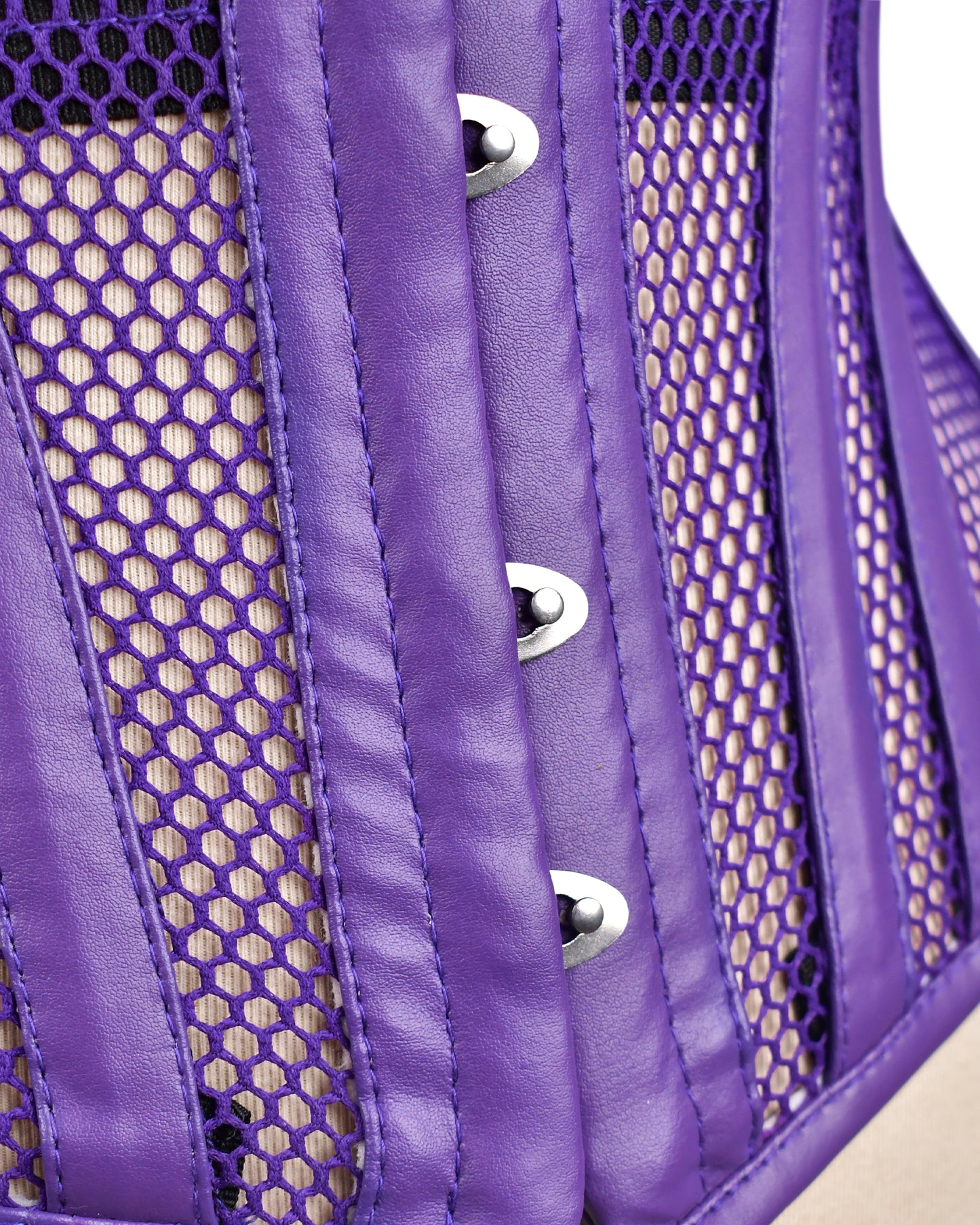 Medieval Sheer Steel-Boned Lace-Up Corset