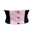 Pink Glitter Waist Training Cincher Corset - Corset Belt