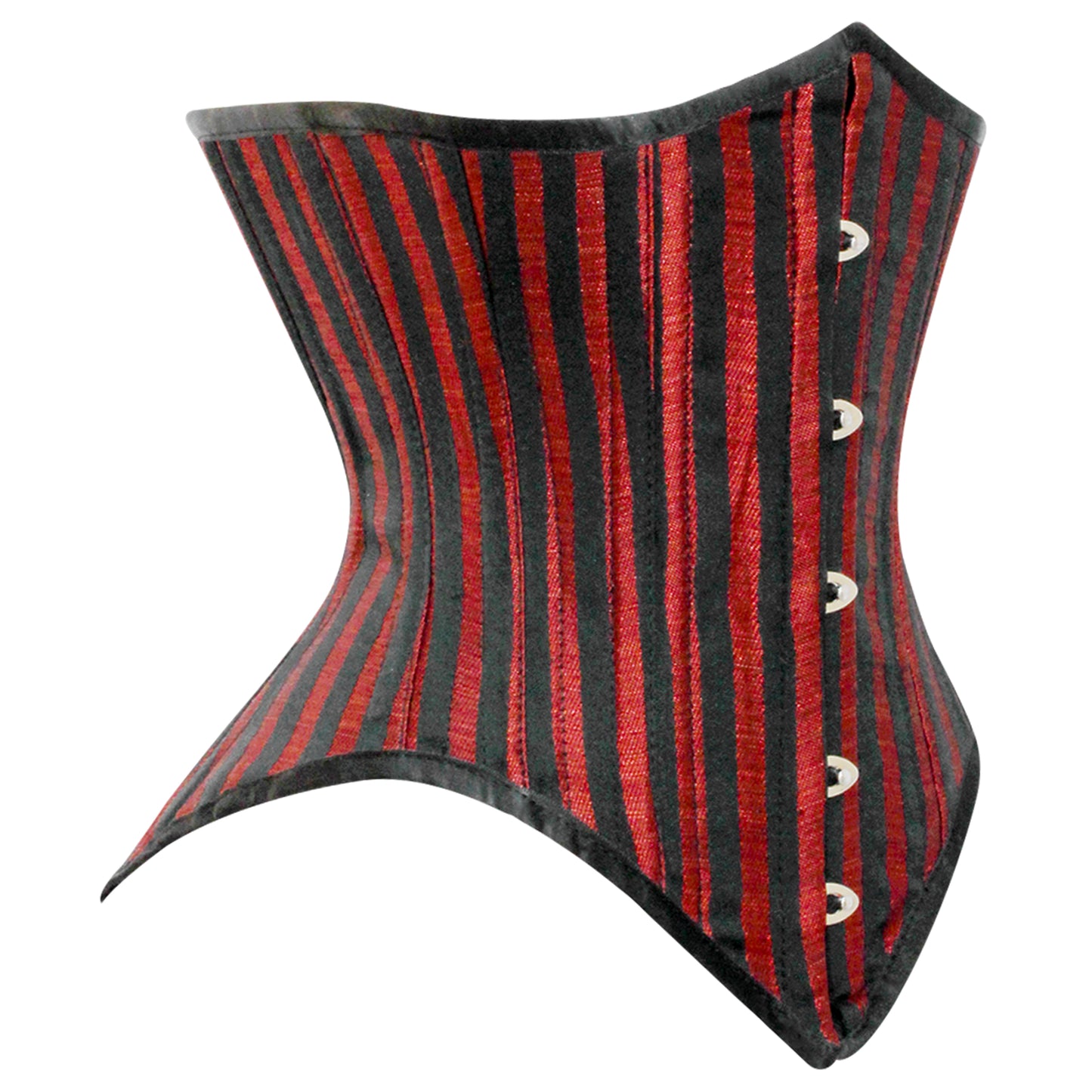Brocade Lined Under bust Steel Boned Corset