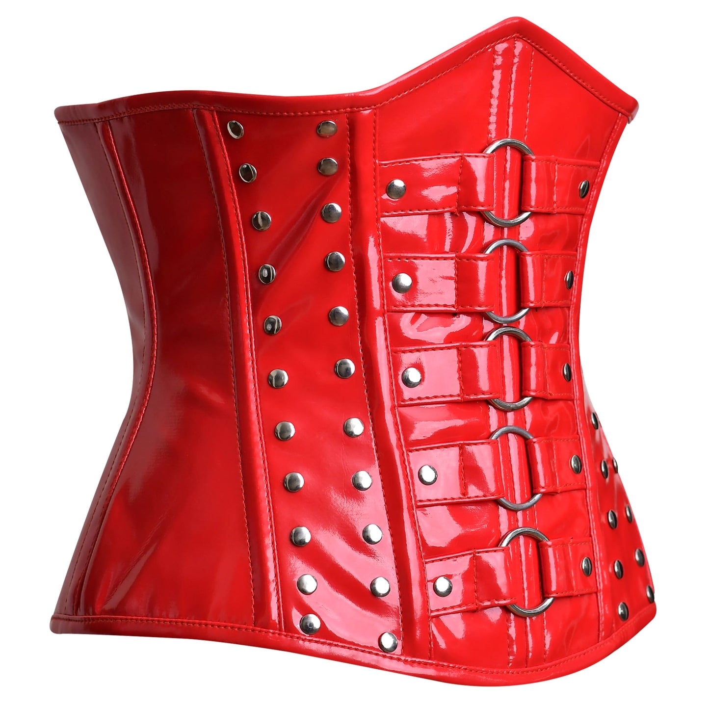 Red Corset Top - underbust Corset