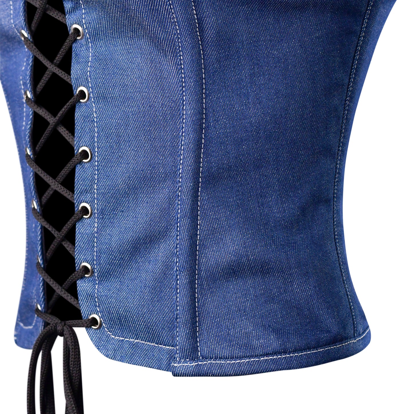 Rogue Denim Corset Top