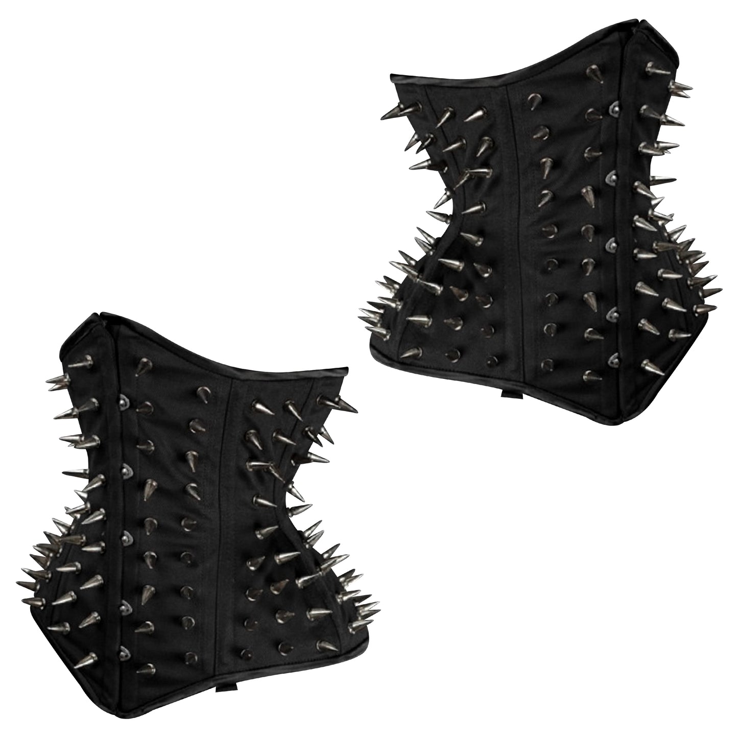 Steampunk Steel Boned Cotton Under bust corset