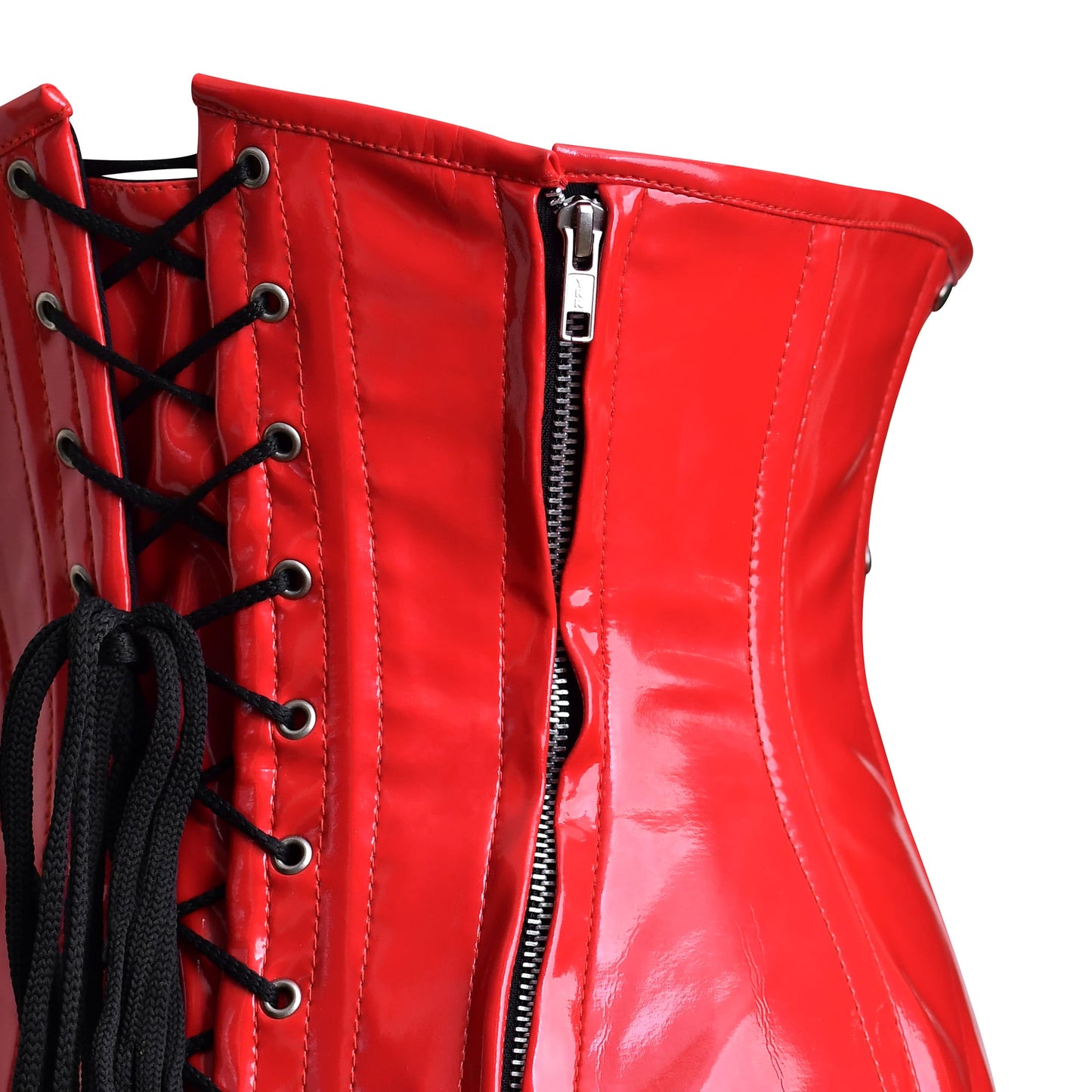 Red Corset Top - underbust Corset