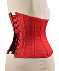 Steel Boned Cotton Corset – Waist Shaper