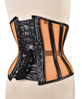 Medieval Sheer Steel-Boned Lace-Up Corset