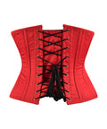 Steel Boned Cotton Corset – Waist Shaper