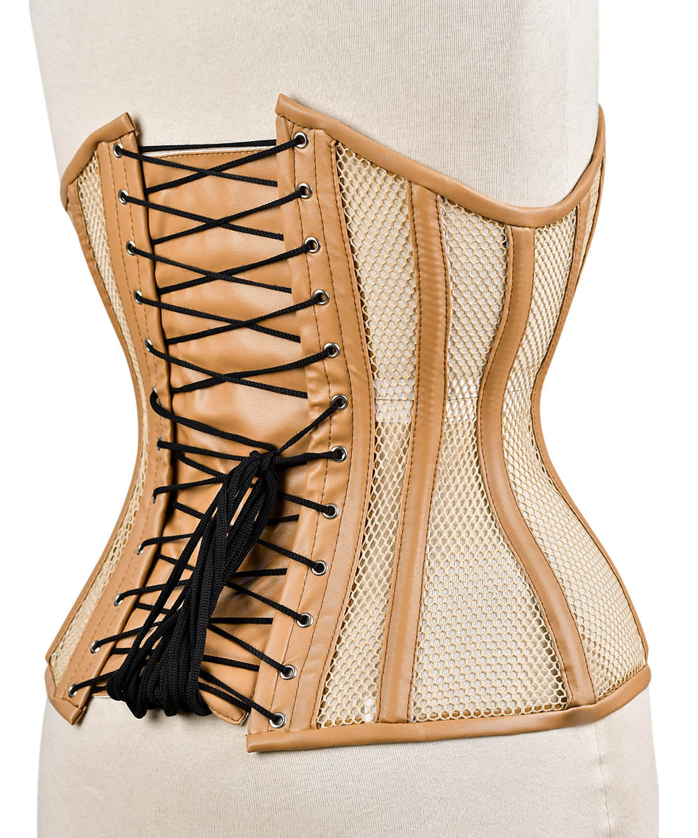 Womens  Medieval Overbust Corset –  Laced Up Design