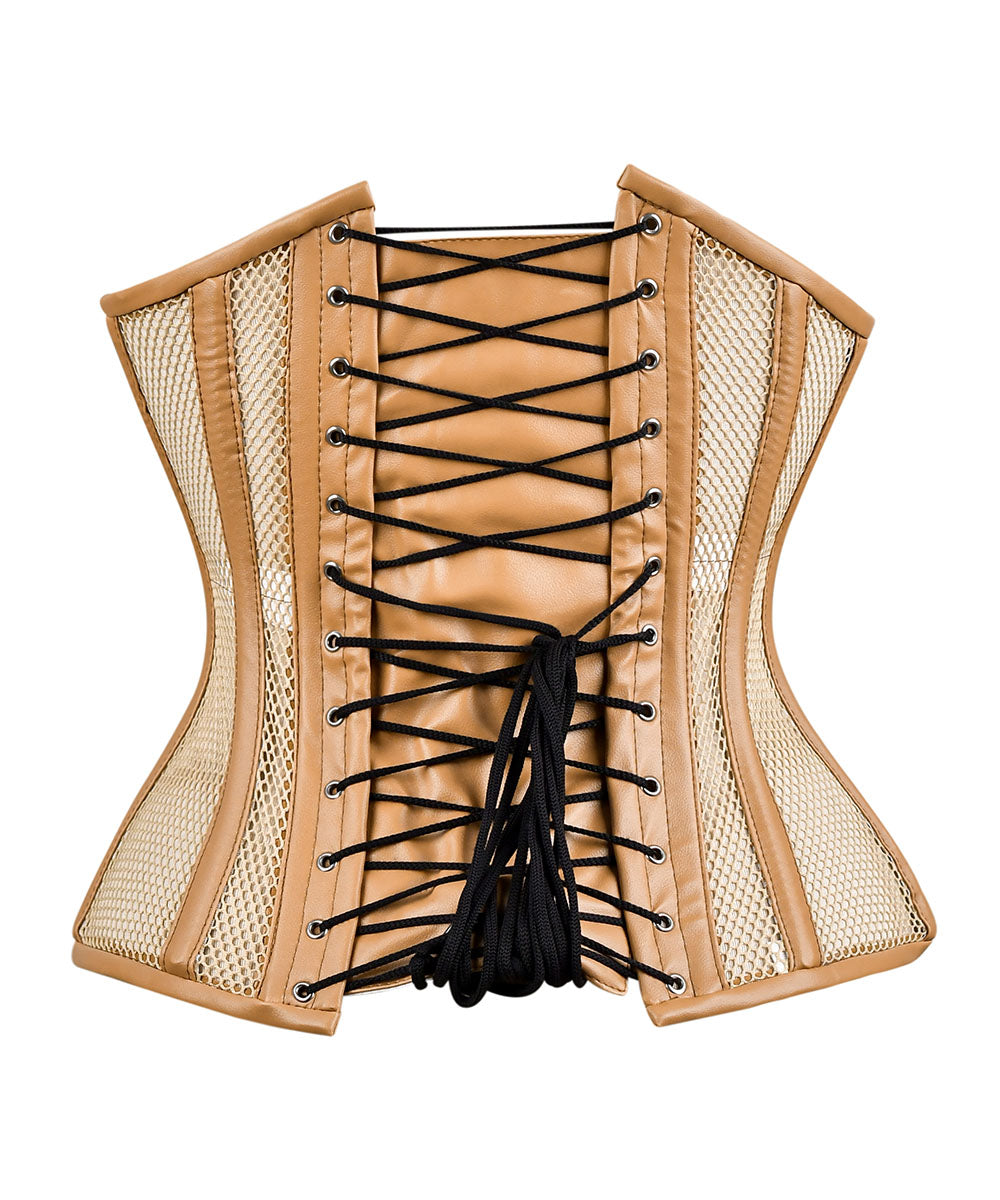 Womens  Medieval Overbust Corset –  Laced Up Design