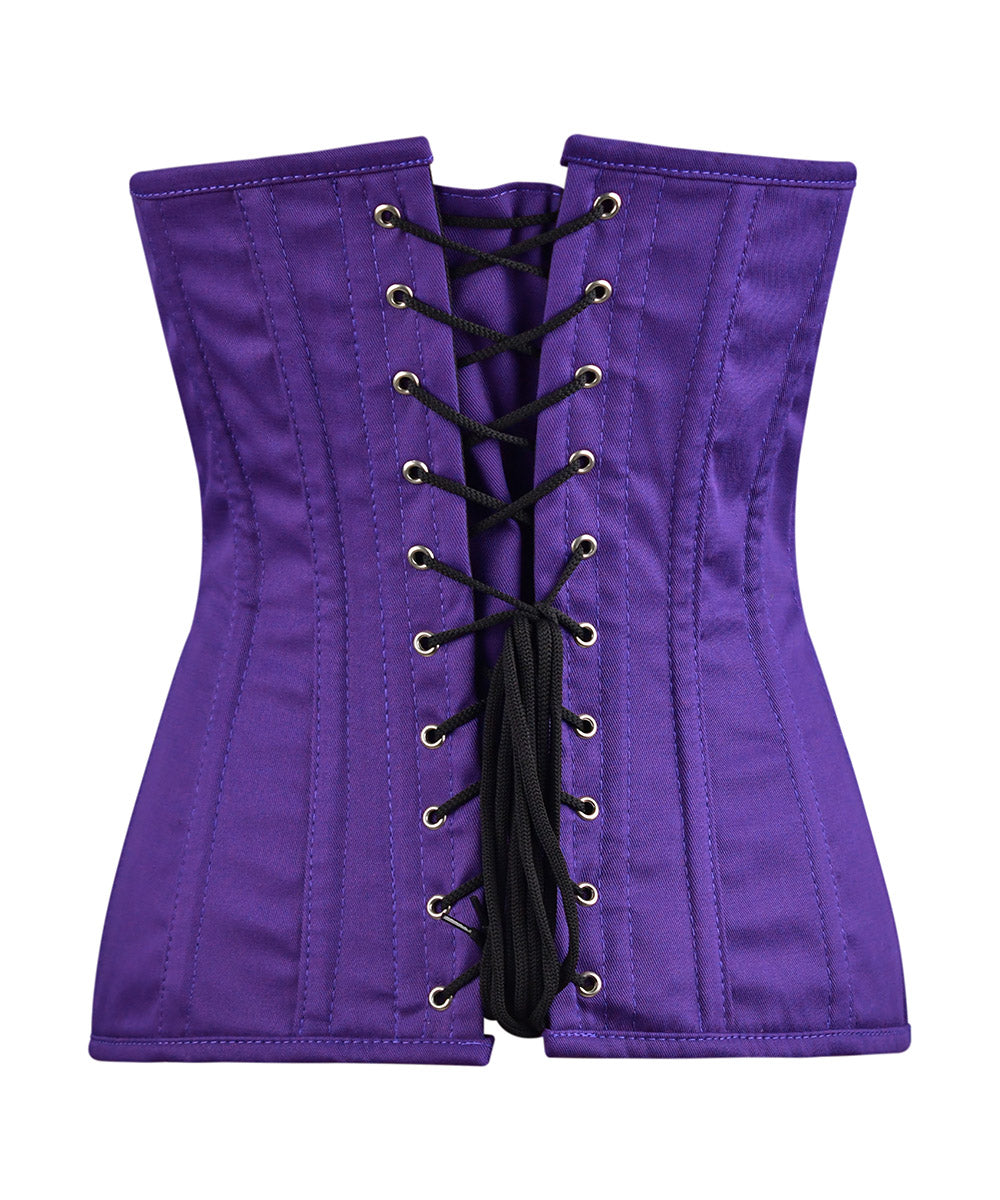 Steel Boned Overbust Corset for Plus Size