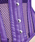Medieval Sheer Steel-Boned Lace-Up Corset