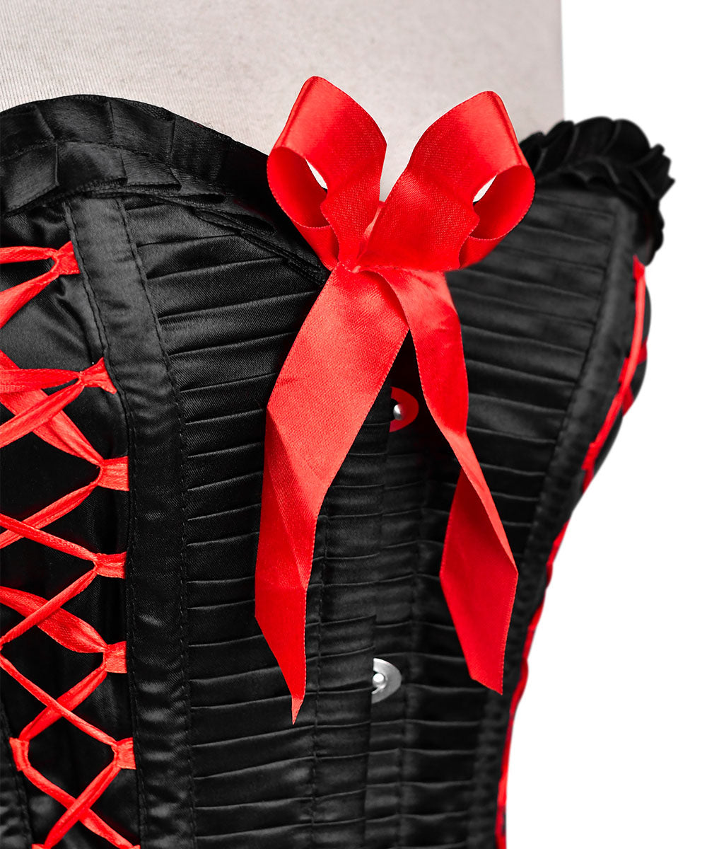 Plus Size Steel Boned Overbust Corset – Laced Corset