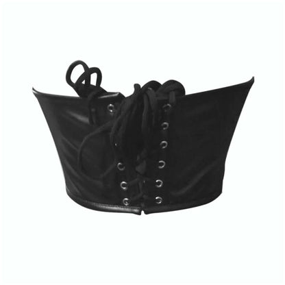 Handmade Corsets Tops/Corset dress/ Plus size bustier/ Casual Skirt, Faux Leather Skirt/ Zipper Top/ Wet look