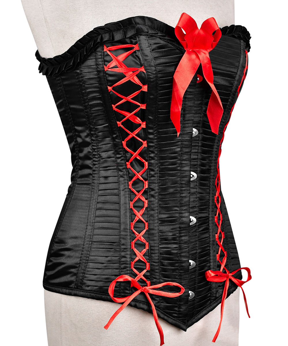 Plus Size Steel Boned Overbust Corset – Laced Corset