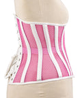 Medieval Sheer Steel-Boned Lace-Up Corset