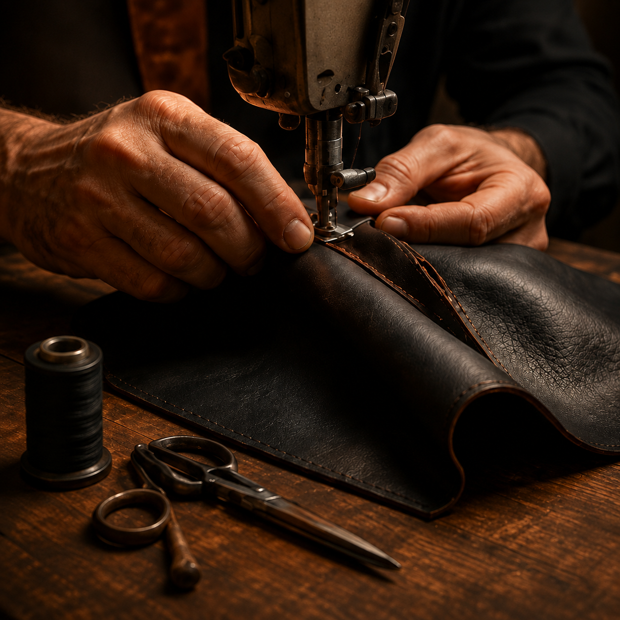 Lara Leather craftsmanship