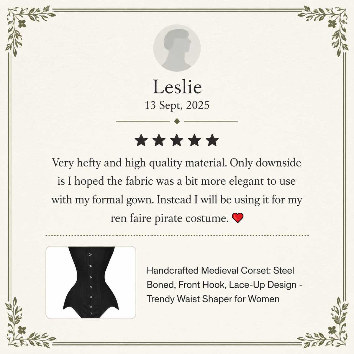 Customer Review