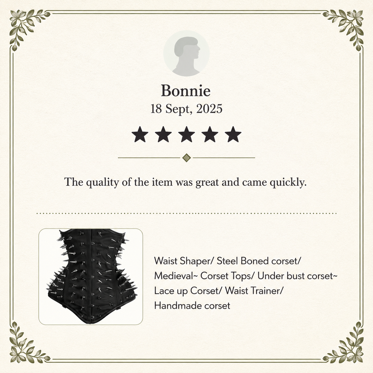 Customer Review