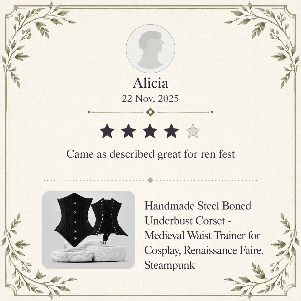 Customer Review