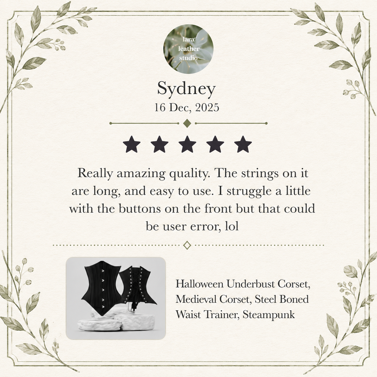 Customer Review