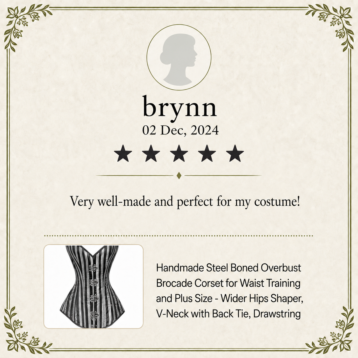 Customer Review