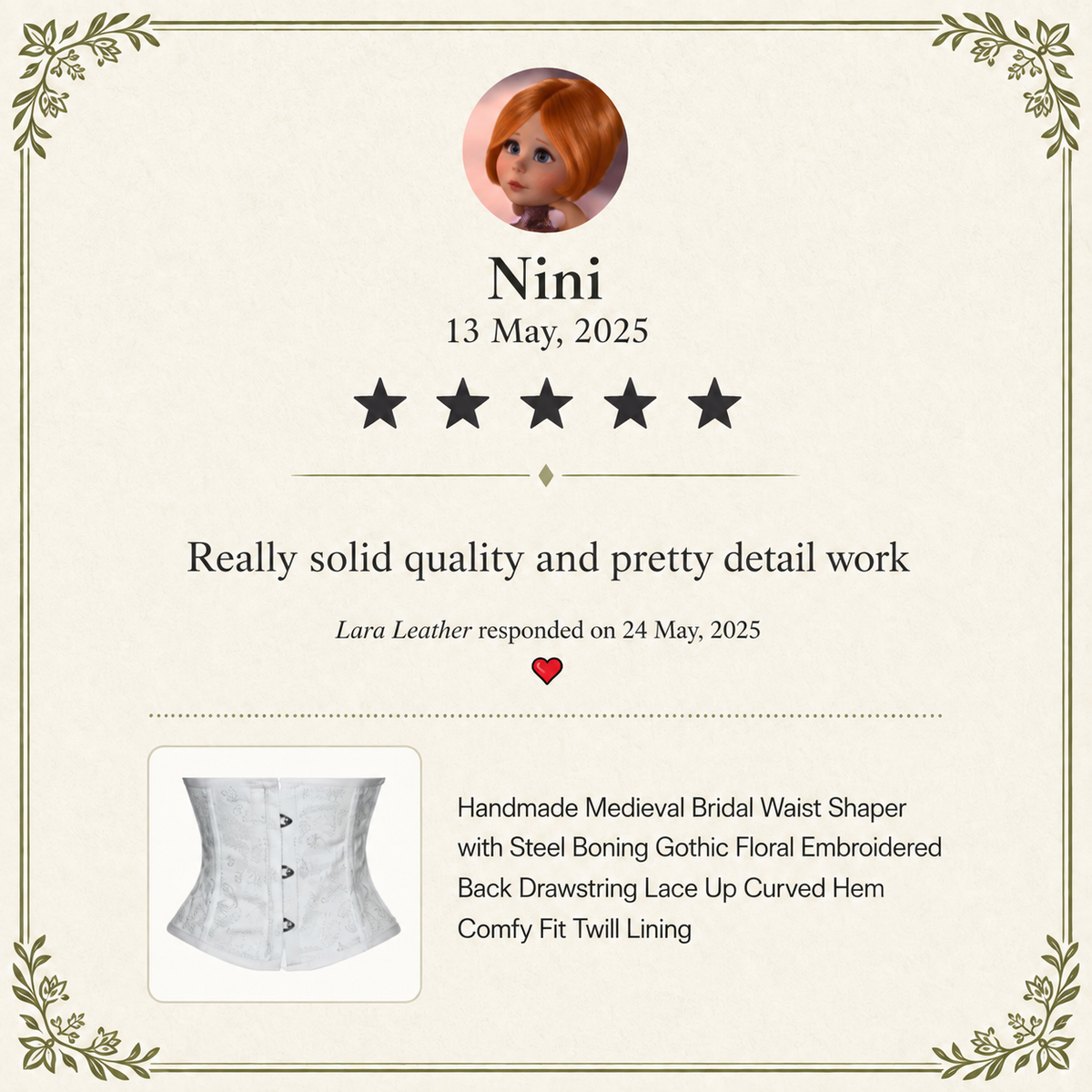 Customer Review