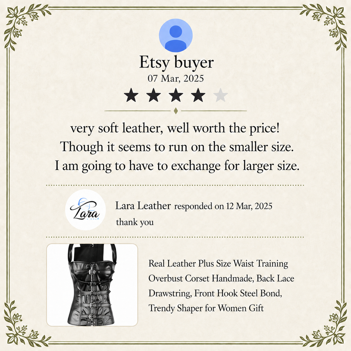 Customer Review