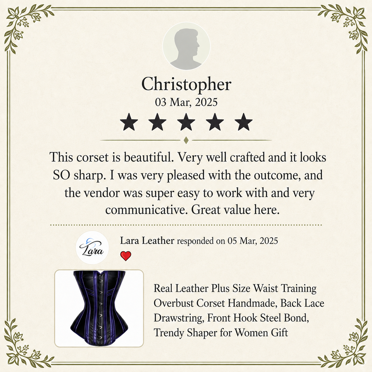 Customer Review