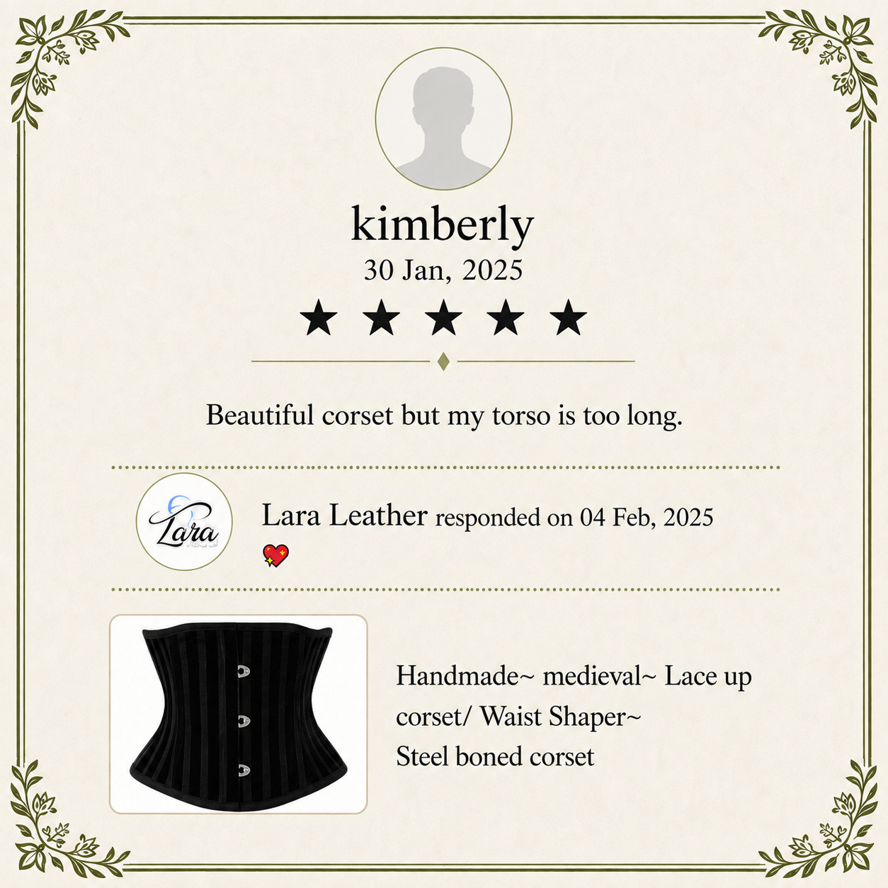 Customer Review