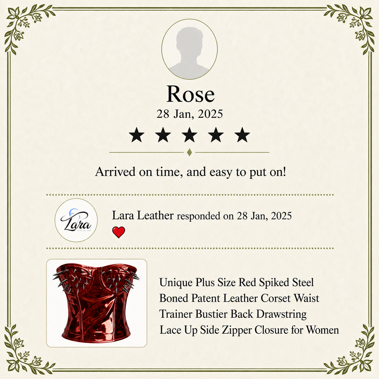 Customer Review
