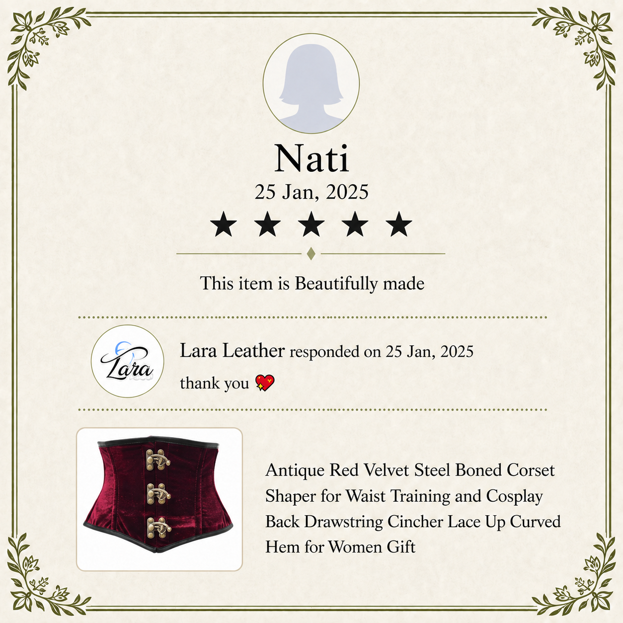 Customer Review