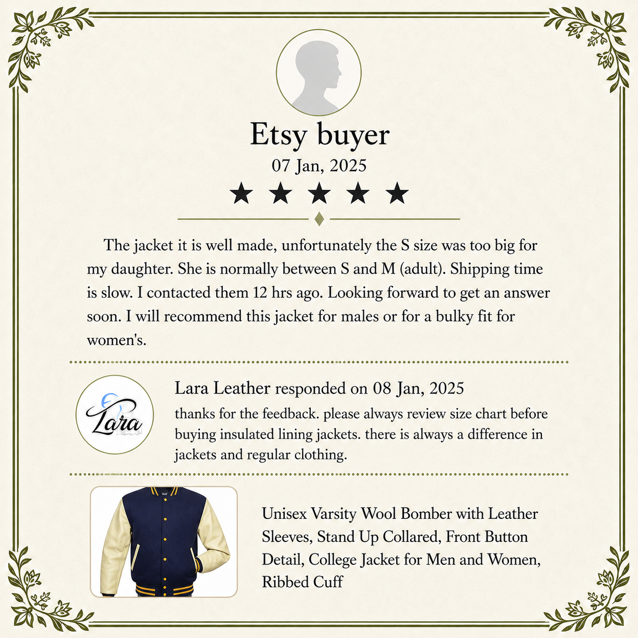 Customer Review