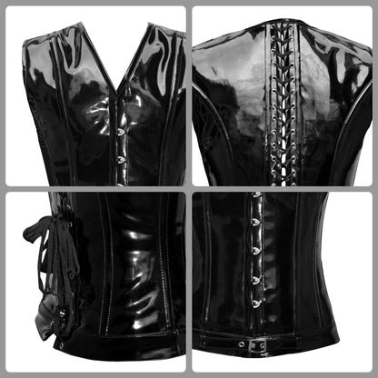 Latex/PVC Men Vest, Waist training Men Corset