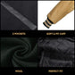Varsity Baseball Jacket, Bomber Jacket with Real Leather Sleeves