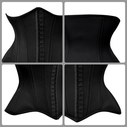 Black Spandex Under bust Waist Trainer/ Faja for waist reduction