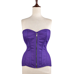 Steel Boned Overbust Corset for Plus Size