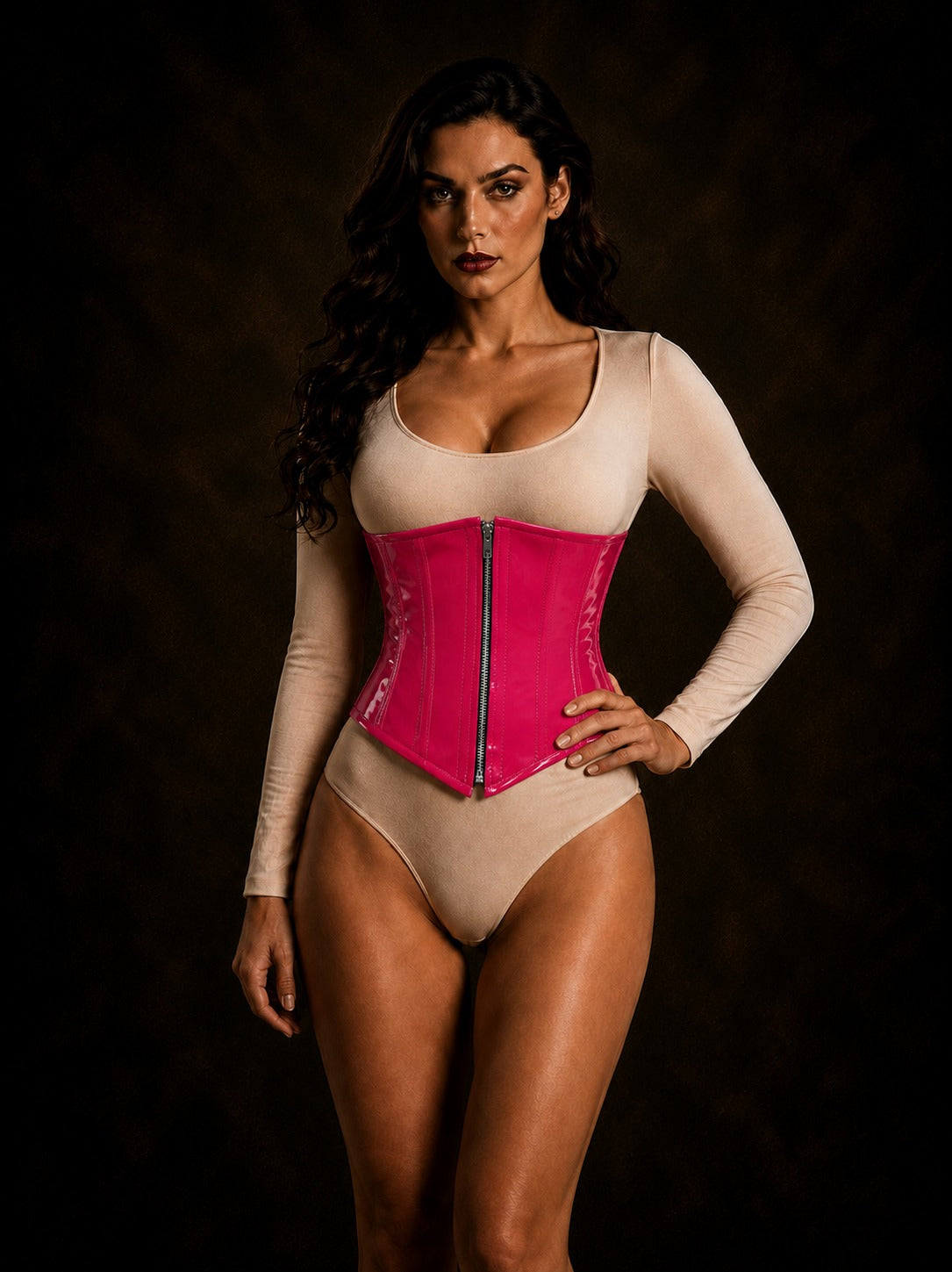Handmade PVC Waist Training Mini cincher Corset