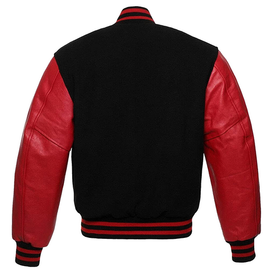 Letterman Jacket Leather Sleeves - College Jacket