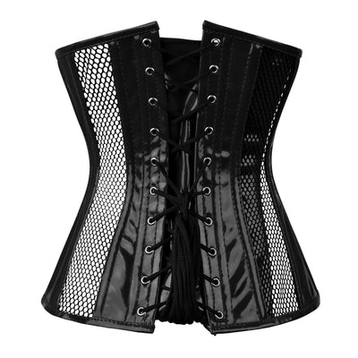 Plus Size Leather Waist Cincher/Corset - LARP/Cosplay - Free US Shipping