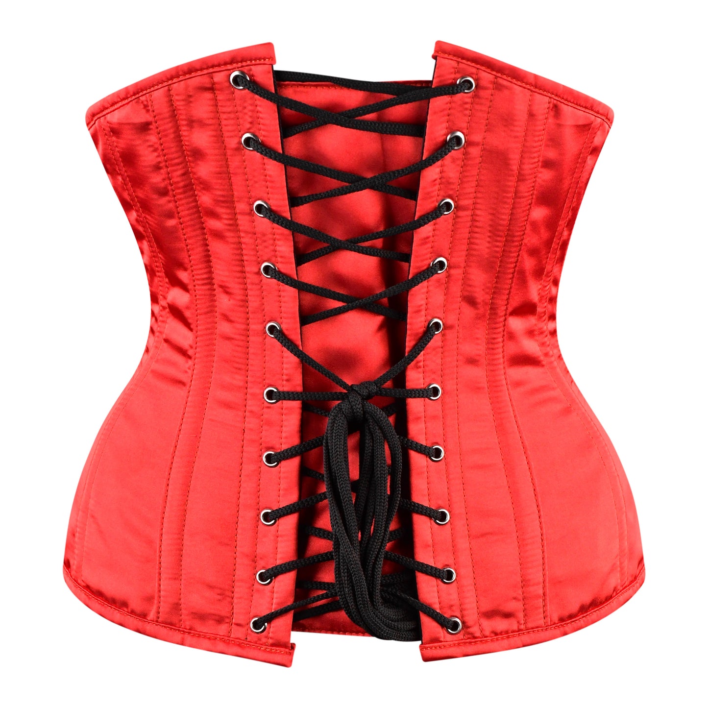 Scarlet Temptress Underbust Corset (Satin Red)