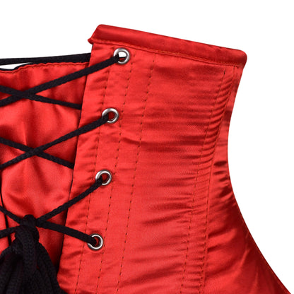 Crimson Dominion Underbust Corset