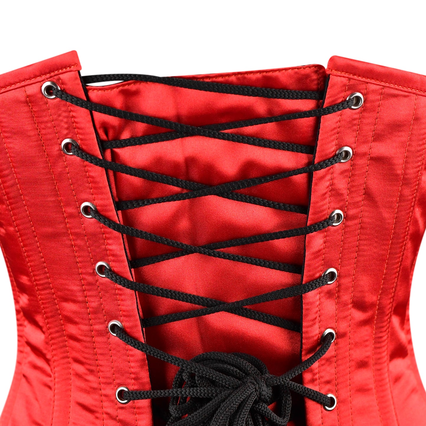 Scarlet Temptress Underbust Corset (Satin Red)