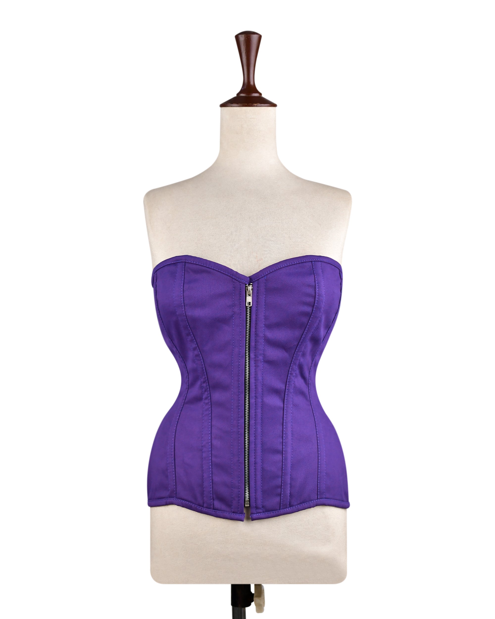 Steel Boned Overbust Corset for Plus Size