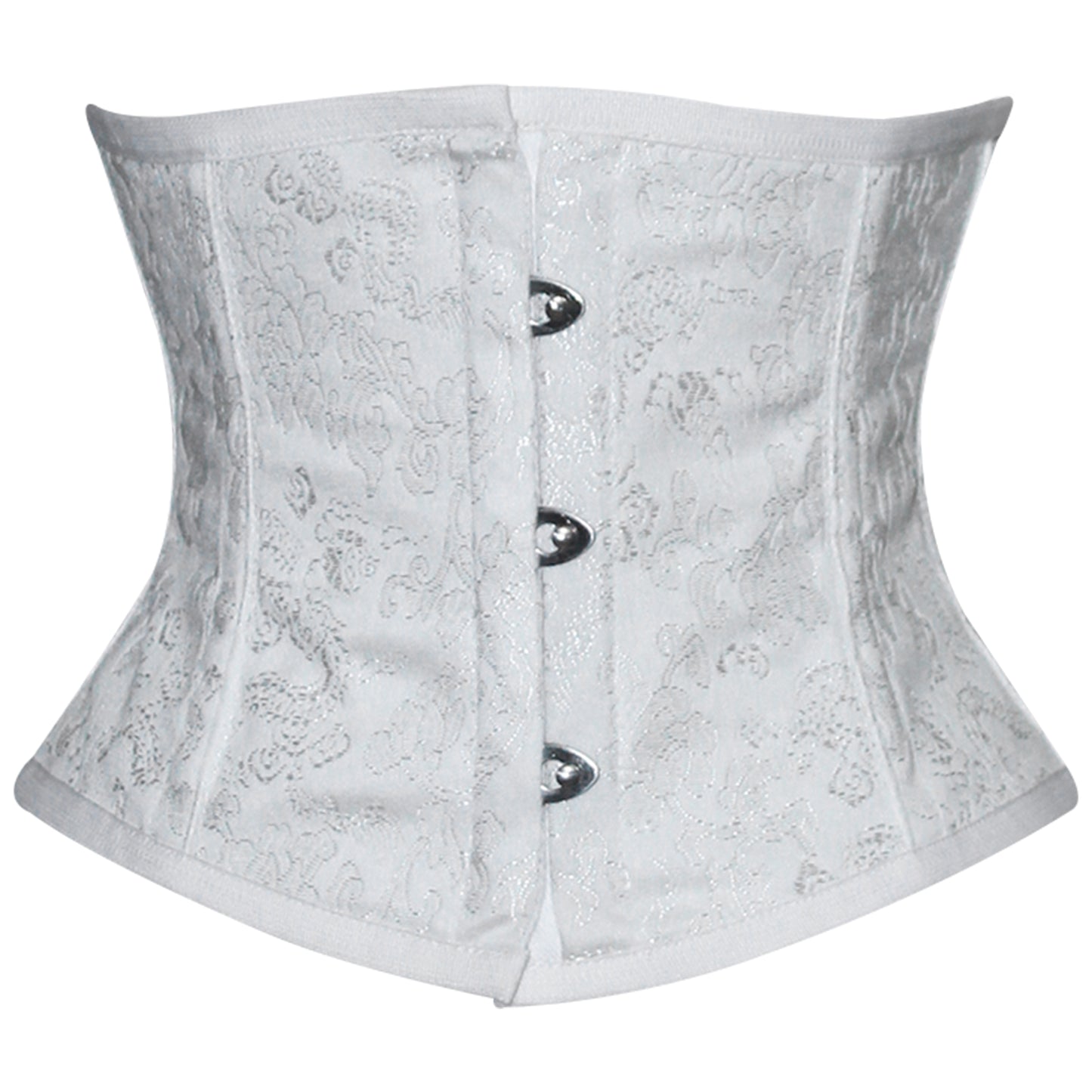 Red Brocade Mini Cincher corset - Waist Trainer Short torso