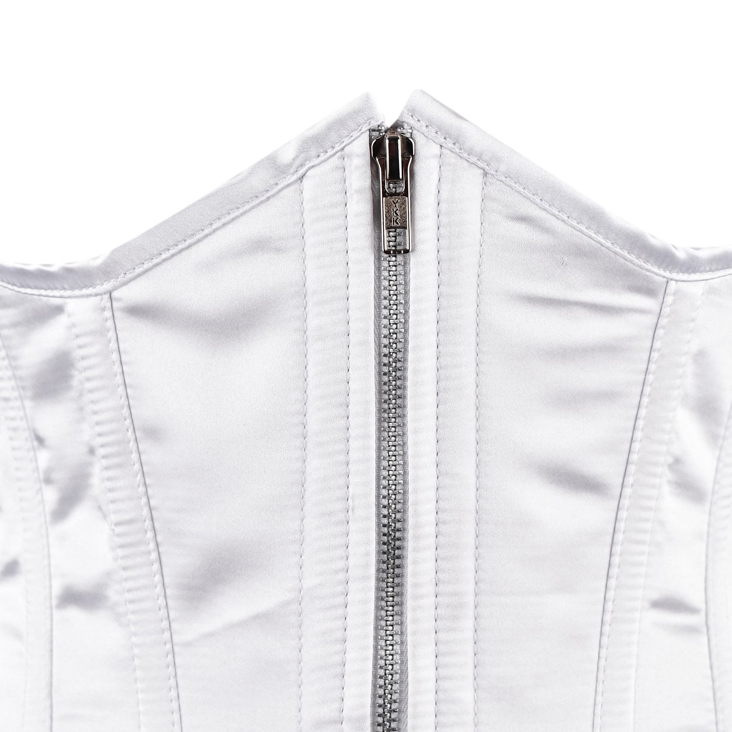 Ivory Enchantress Underbust Corset (Satin White)